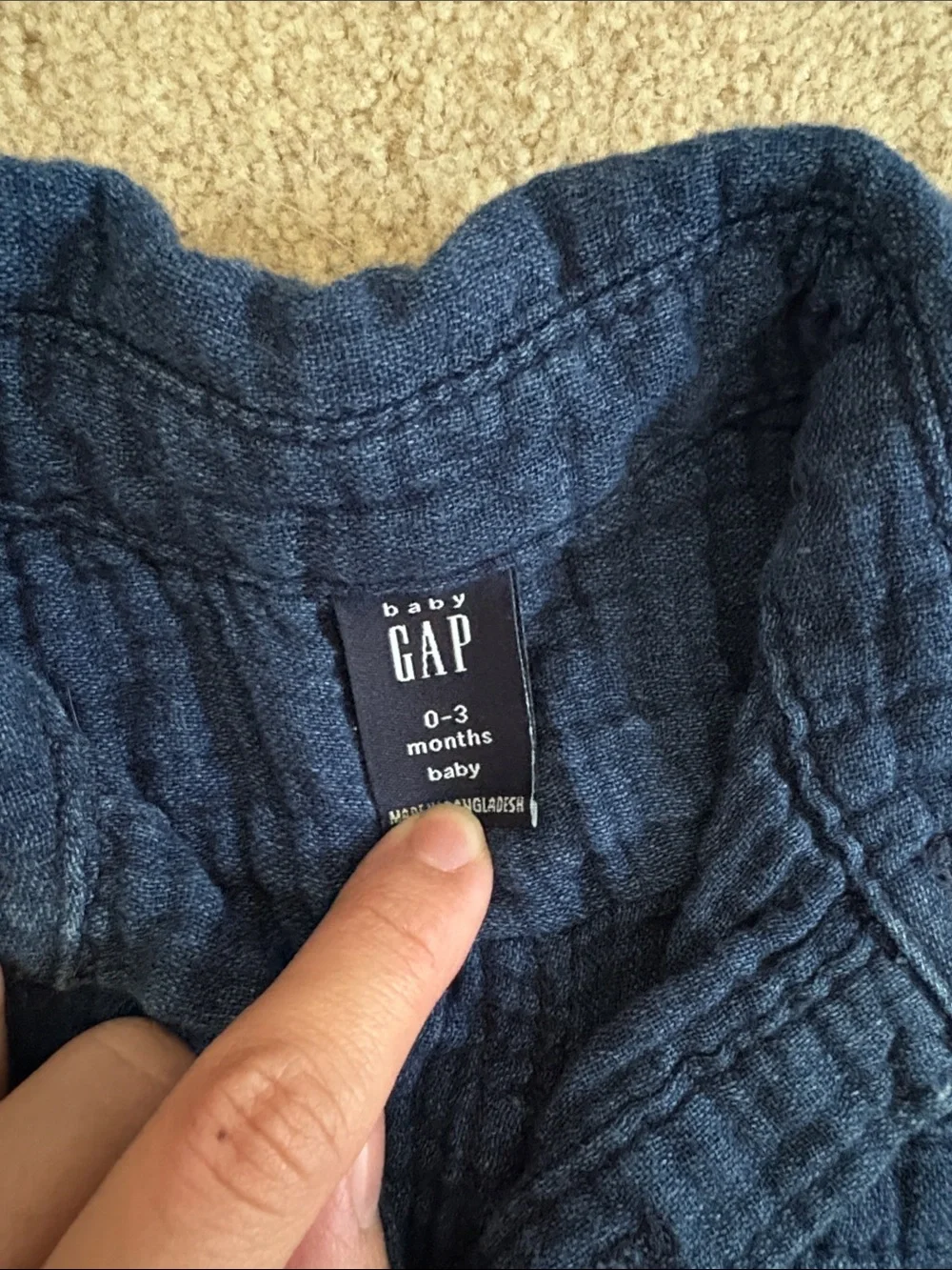 BabyGap - polo onesie
